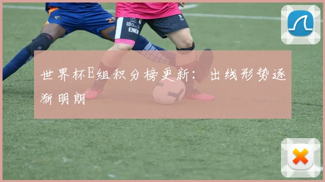 世界杯E组积分榜更新：出线形势逐渐明朗